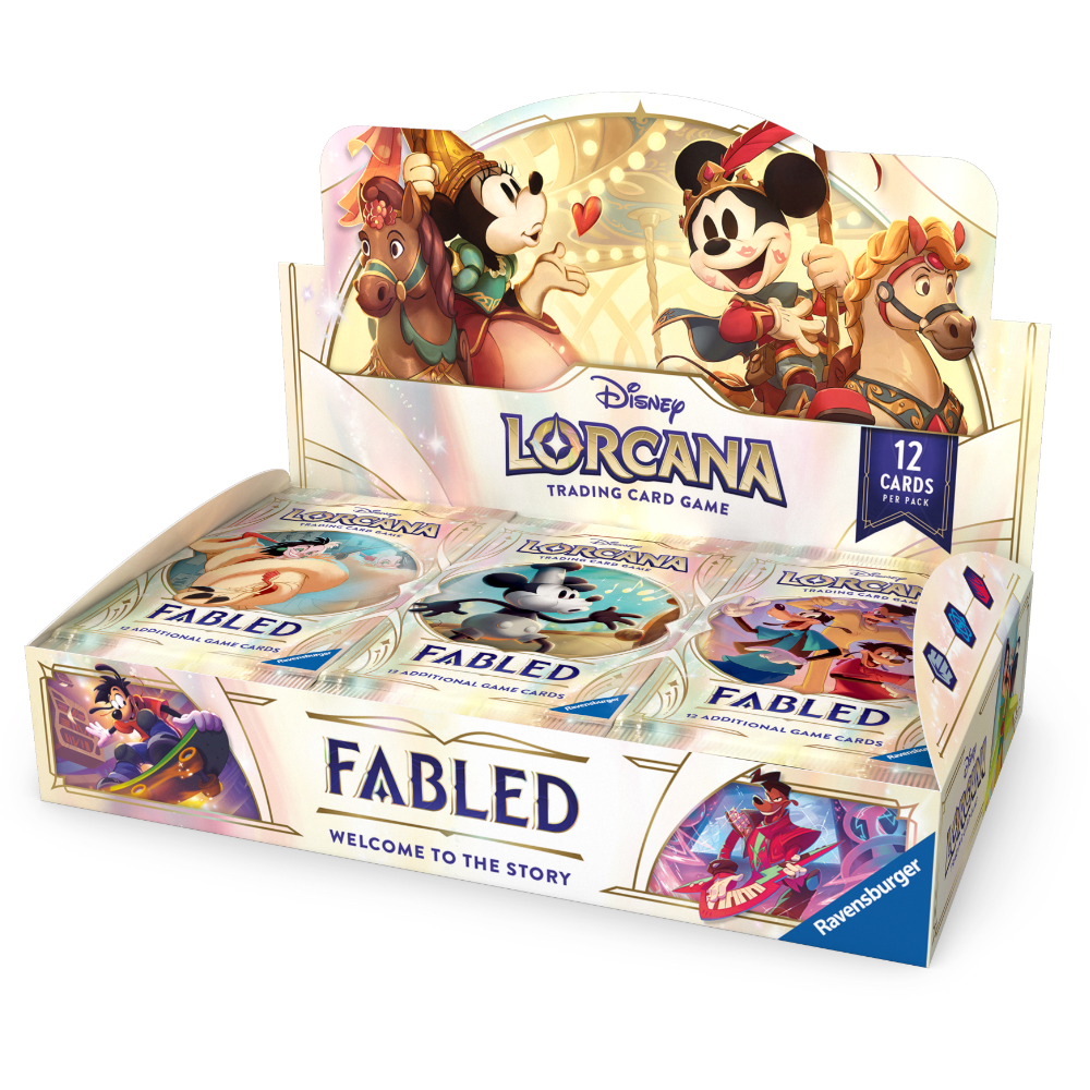 Disney Lorcana: Box of 24 Booster Packs (Set 8: Reign of